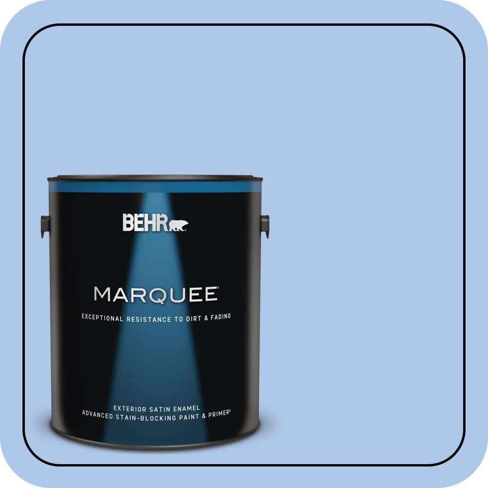 BEHR MARQUEE 1 gal. #P530-2 Promise Keeping Satin Enamel Exterior Paint & Primer