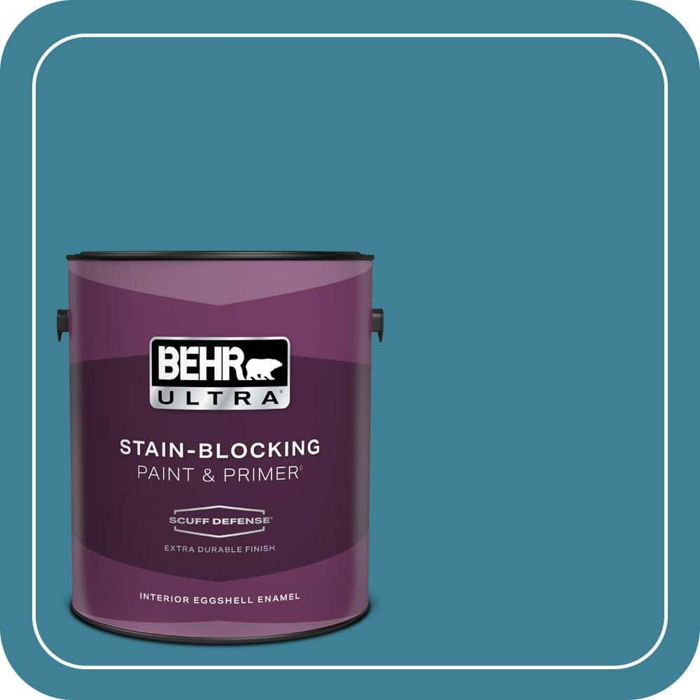 BEHR ULTRA 1 gal. #540D-6 Wipeout Extra Durable Eggshell Enamel Interior Paint & Primer