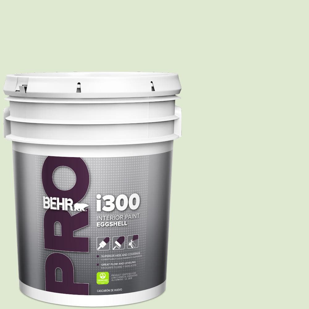 BEHR PRO 5 gal. #M370-2 Cabbage Leaf Eggshell Interior Paint