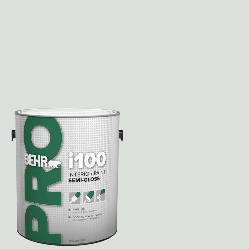 BEHR PRO 1 gal. #BL-W11 Tinsmith Semi-Gloss Interior Paint