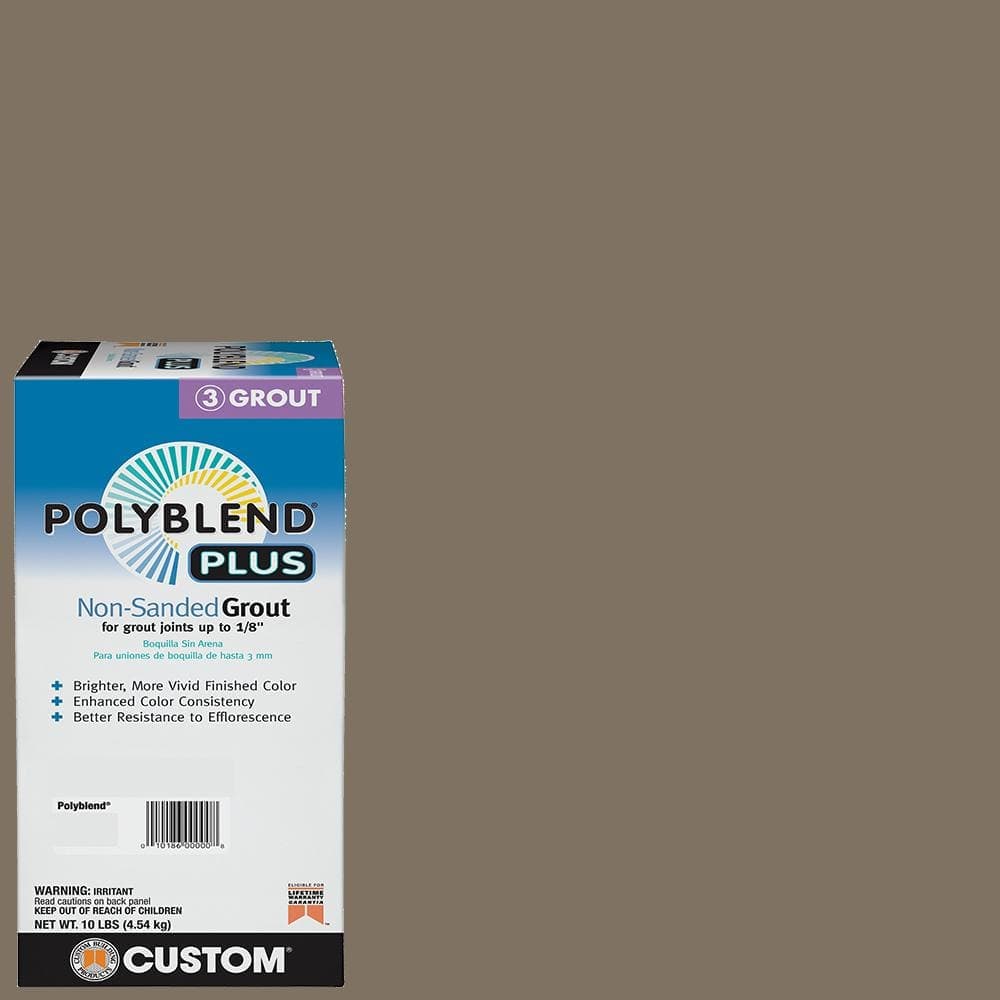 Custom Building Products Polyblend Plus #541 Walnut 10 lb. Unsanded Grout
