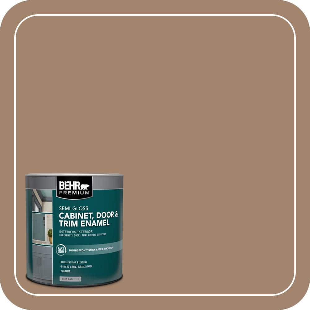 BEHR PREMIUM 1 qt. #AE-17 Rustic Hills Semi-Gloss Enamel Interior/Exterior Cabinet, Door & Trim Paint