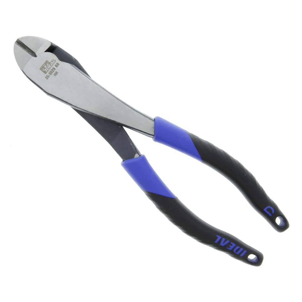 IDEAL 8 in. Smart Grip Diagonal-Cutting Plier with Angled Head (1)