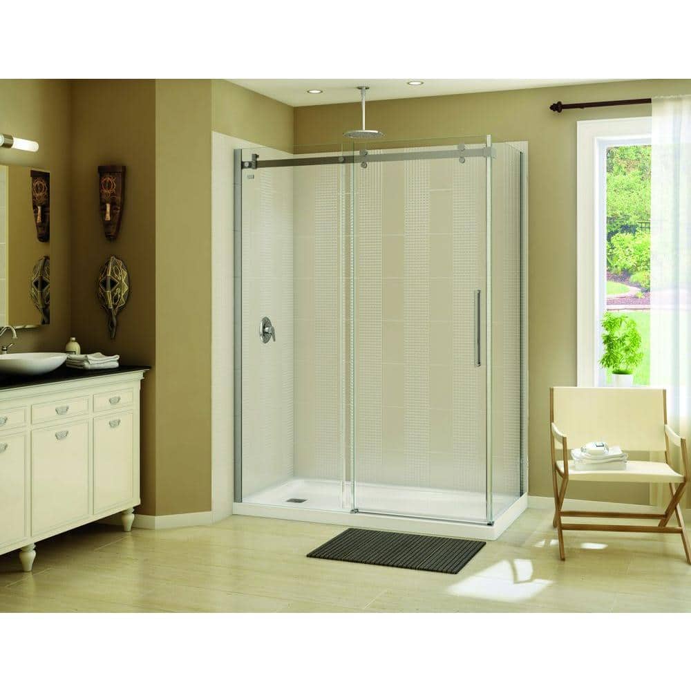 MAAX Olympia 60 in. 32 in. Single Threshold Acrylic Shower Base with Drain (2)