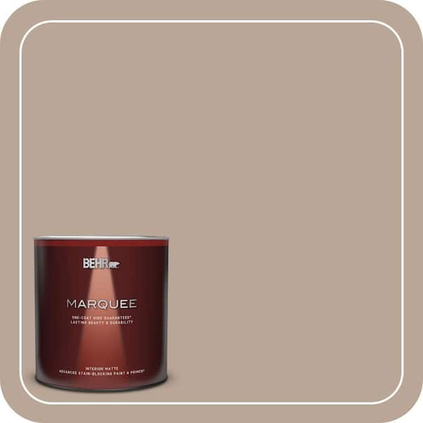BEHR PREMIUM PLUS 1 gal. #BXC-43 Desert Sandstorm Semi-Gloss Enamel Low Odor Interior Paint & Primer (3)
