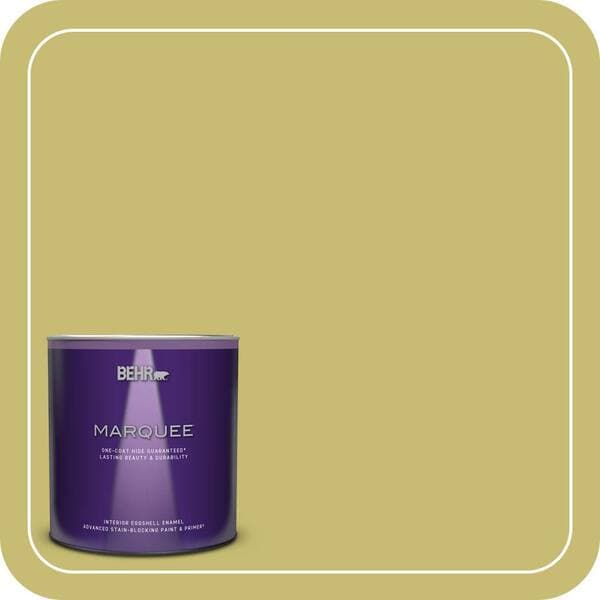 BEHR PREMIUM PLUS #HDC-SP16-02 Pistachio Shortbread Enamel Low Odor & Primer (4)