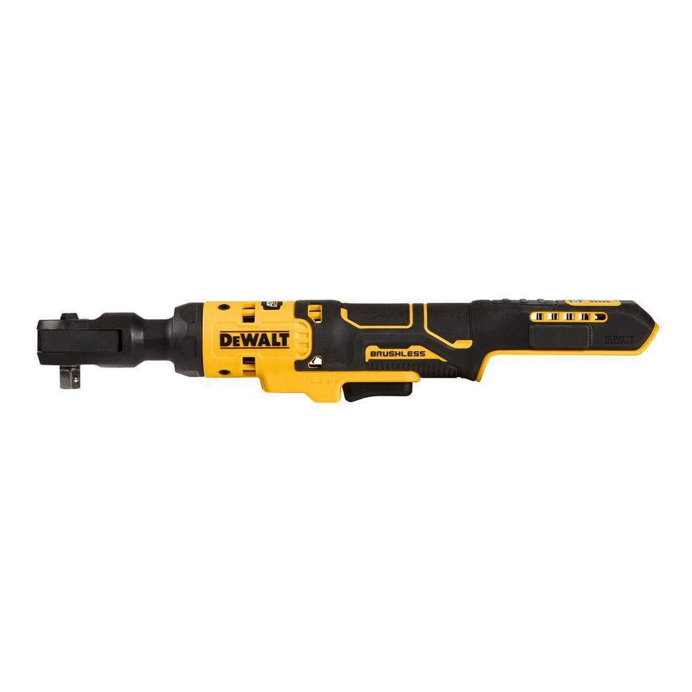 DEWALT ATOMIC 20V MAX Lithium-Ion 3/8 in. Cordless Ratchet with 20V MAX Premium Lithium-Ion 6. 0Ah Battery Pack (3)