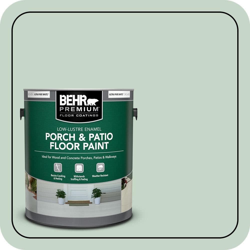 BEHR PREMIUM #S410-2 Low-Lustre Enamel Interior/Exterior Porch and Patio Floor Paint (1)