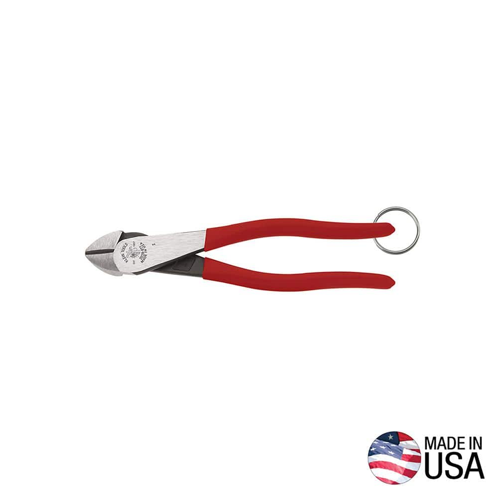 Klein Tools 8 in. High Leverage Diagonal Cutters with Ring (1)