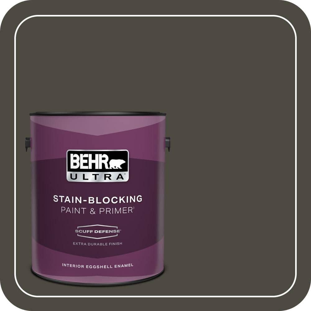 BEHR ULTRA 1 gal. #S-H-780 Thorny Branch Extra Durable Eggshell Enamel Interior Paint & Primer