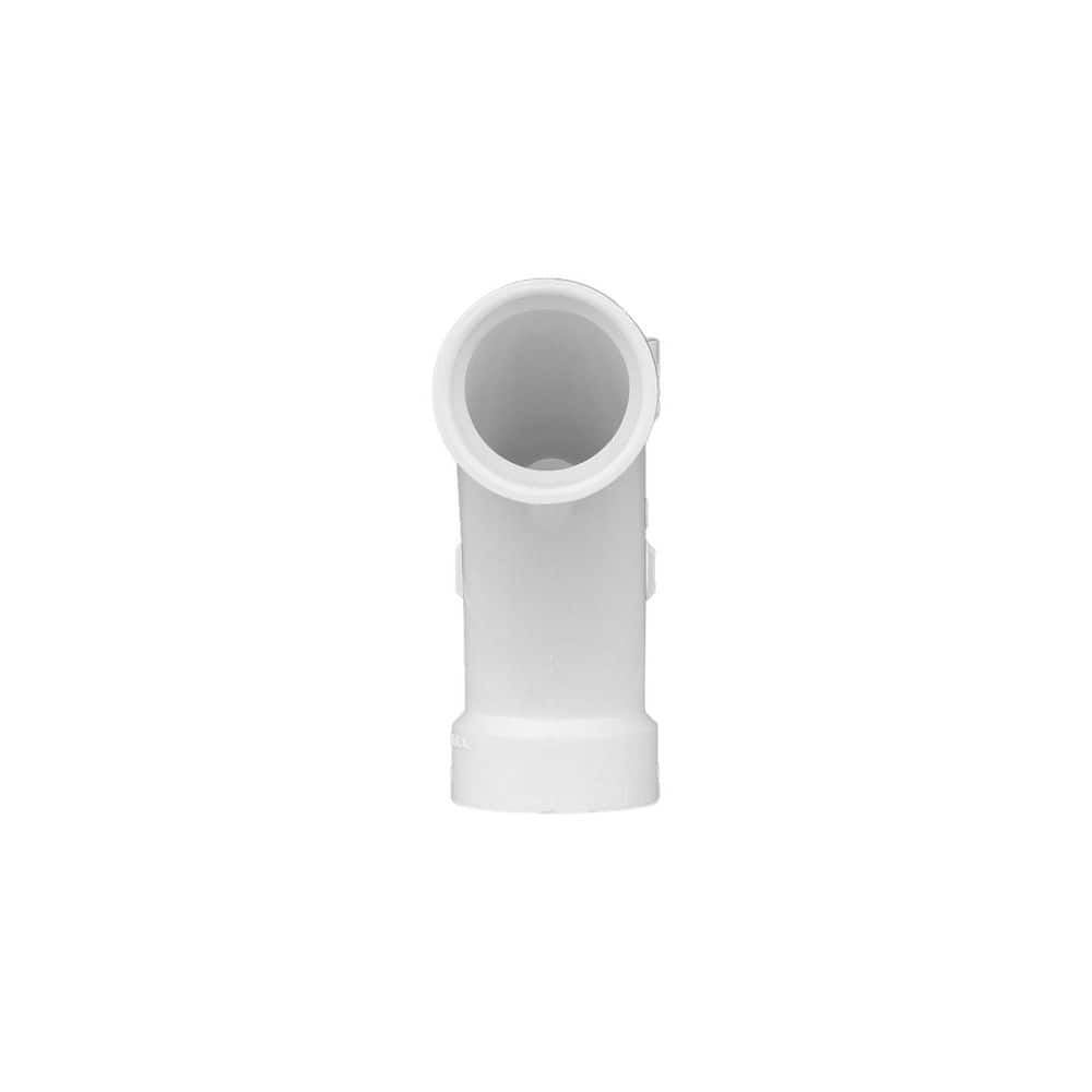 Charlotte Pipe 2 in. DWV PVC Comb Wye and 1/8 Bend Fitting (3)