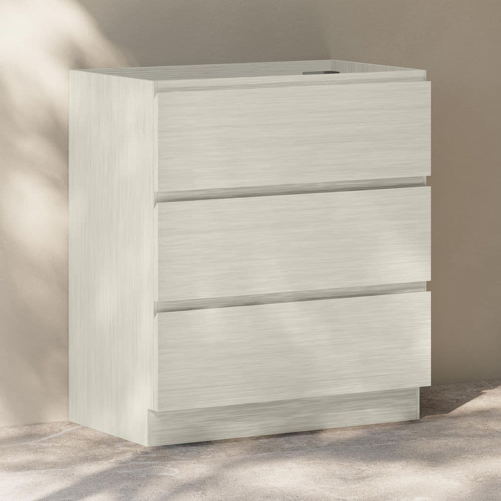 Swiss Madison Liberte 30 in. Freestanding Bath Vanity Cabinet without Top in White Oak (2)