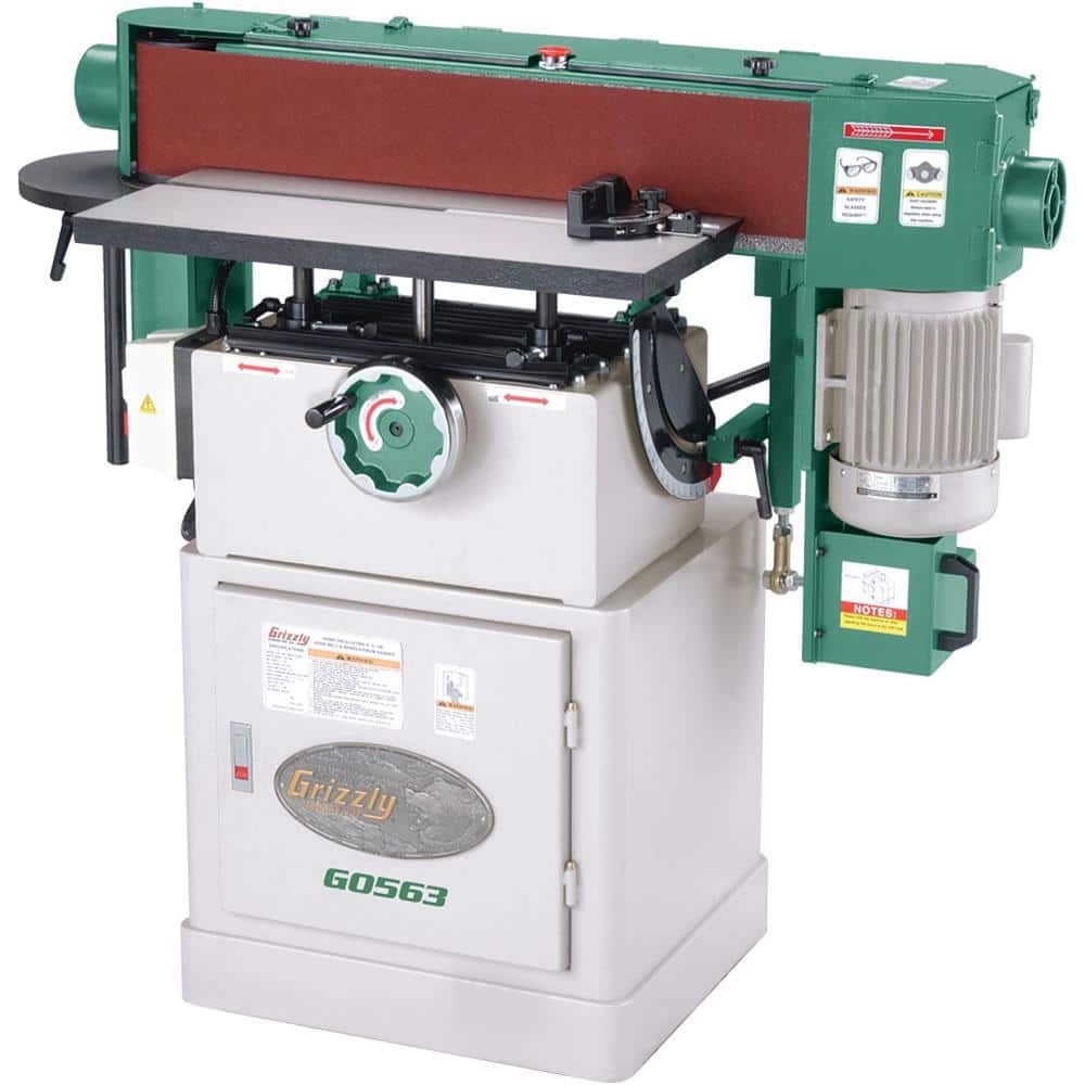 Grizzly Industrial 6 in. x 89 in. Oscillating Edge Sander (1)