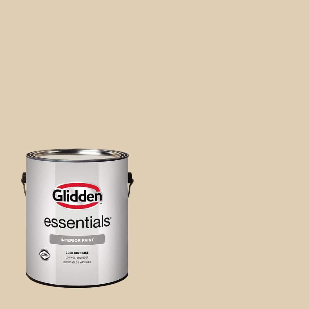 Glidden Essentials 1 gal. PPG1098-3 Sand Fossil Eggshell Interior Paint