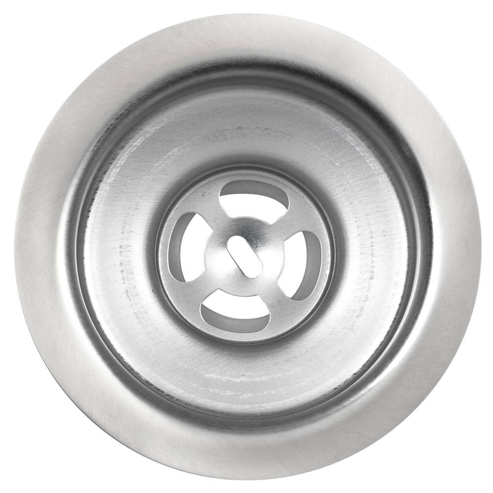 Glacier Bay 3/4 in. Standard Post Sink Strainer Brushed Steel (4)