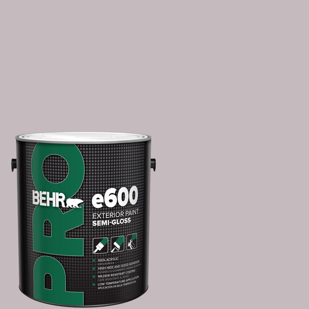 BEHR PRO 1 gal. #N110-2 Mulberry Stain Semi-Gloss Exterior Paint