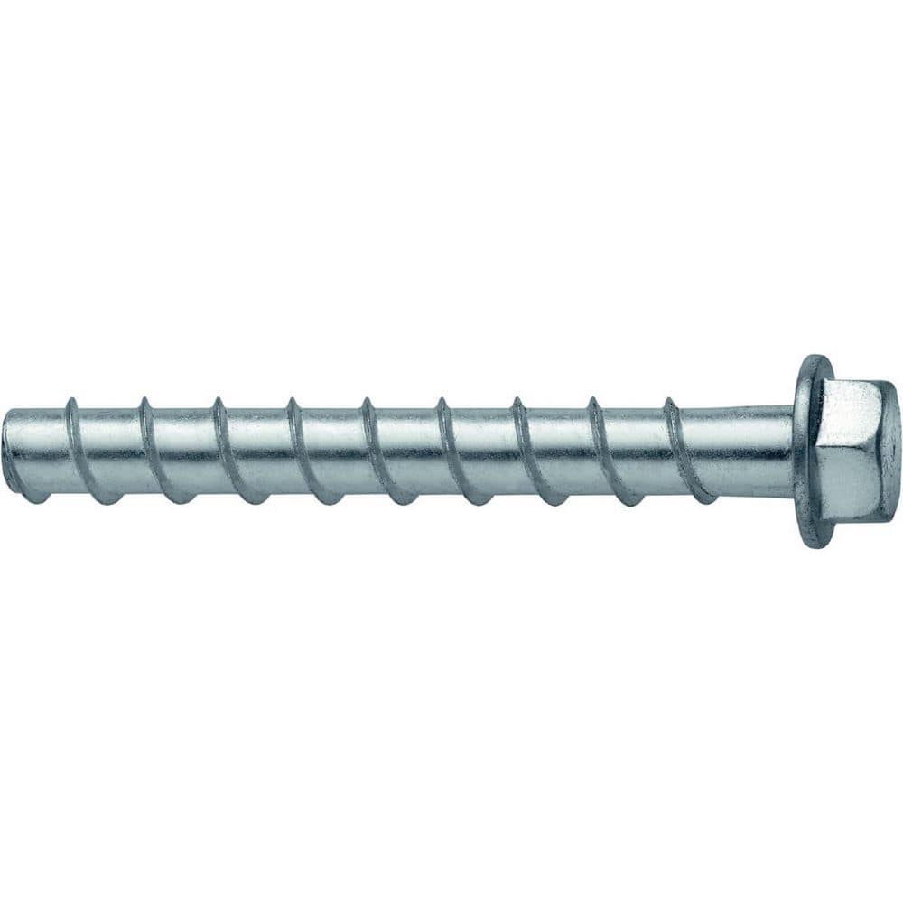 Hilti 3/8 in. x 3 in. KH-EZ Carbon Steel Zinc Plated Hex Head Concrete and Masonry Screw Anchor (50-Piece)