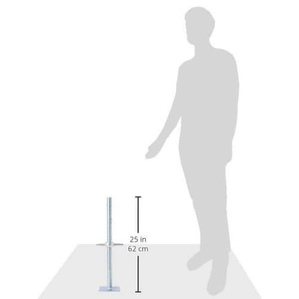 Bon Tool 24 in. Leveling Screw Jack with Base Plate (2)
