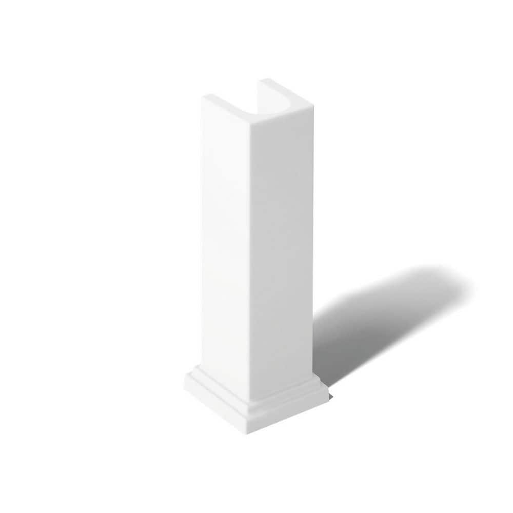 KOHLER Tresham Fireclay Pedestal in White (2)