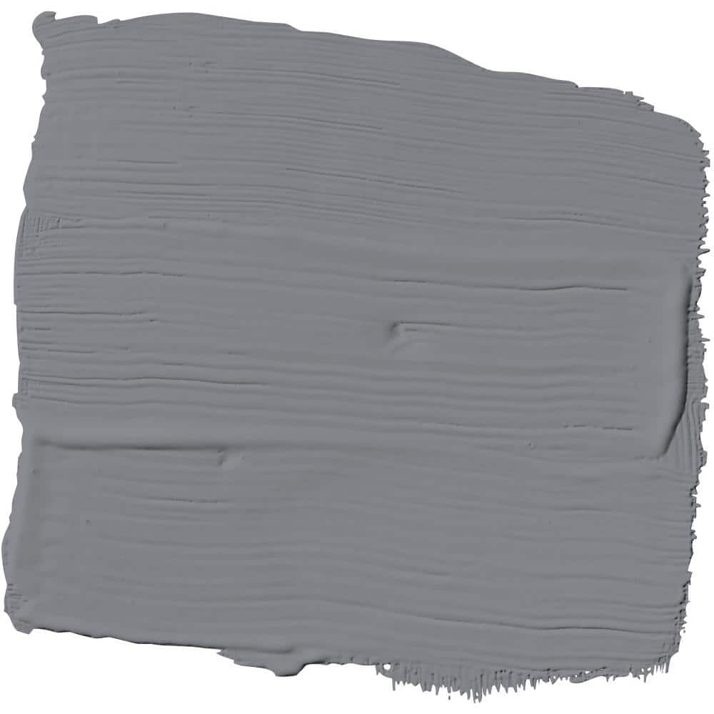 Glidden 8 oz. PPG1013-5 Victorian Pewter Satin Interior Paint Sample (2)
