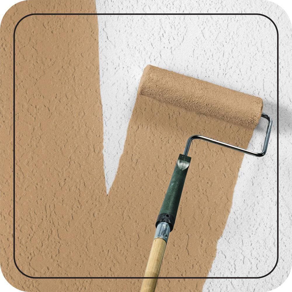 BEHR PREMIUM 5 gal. #S270-5 Gingersnap Elastomeric Masonry, Stucco and Brick Exterior Paint (3)