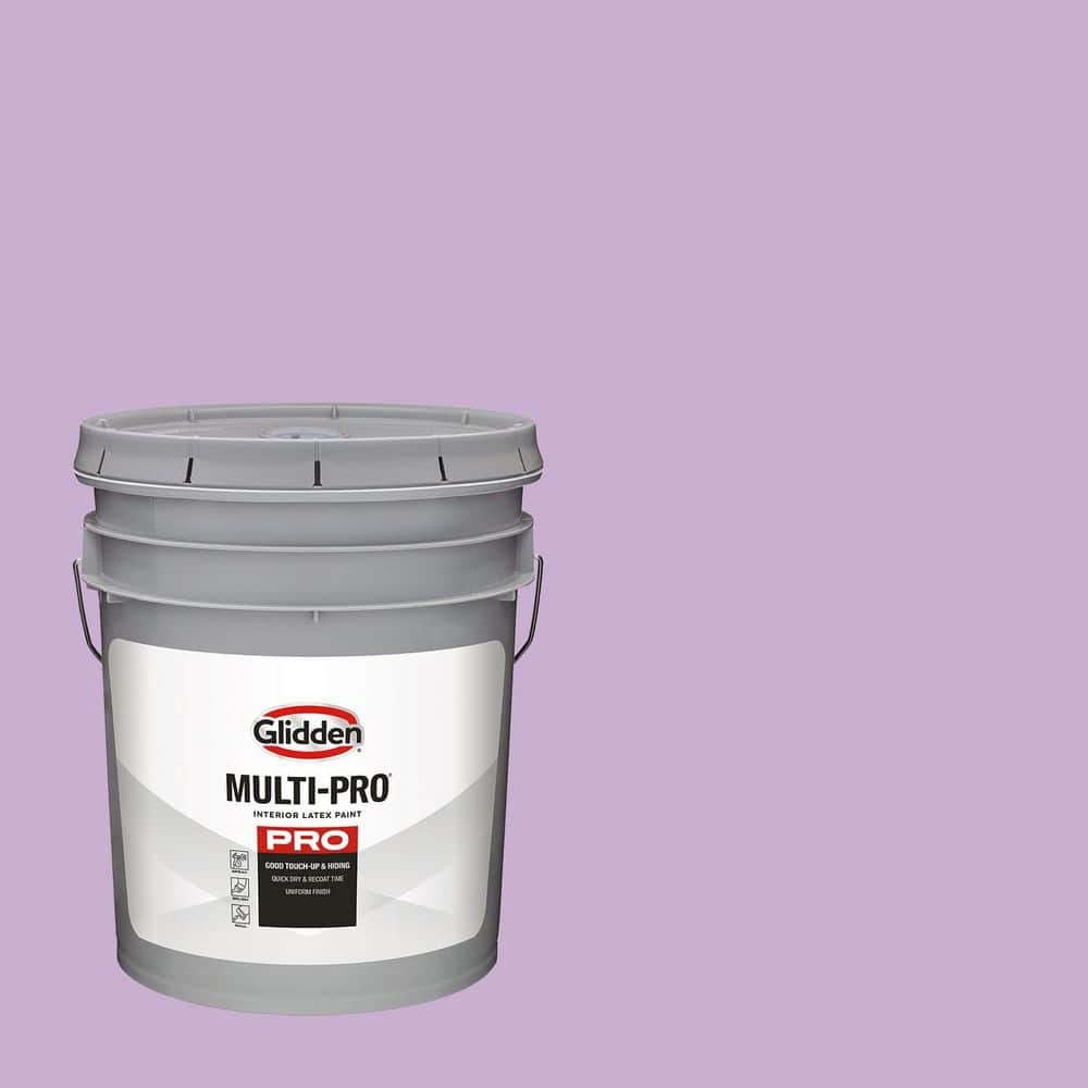 Glidden Multi-Pro 5 gal. PPG1249-4 Windsor Purple Eggshell Interior Paint