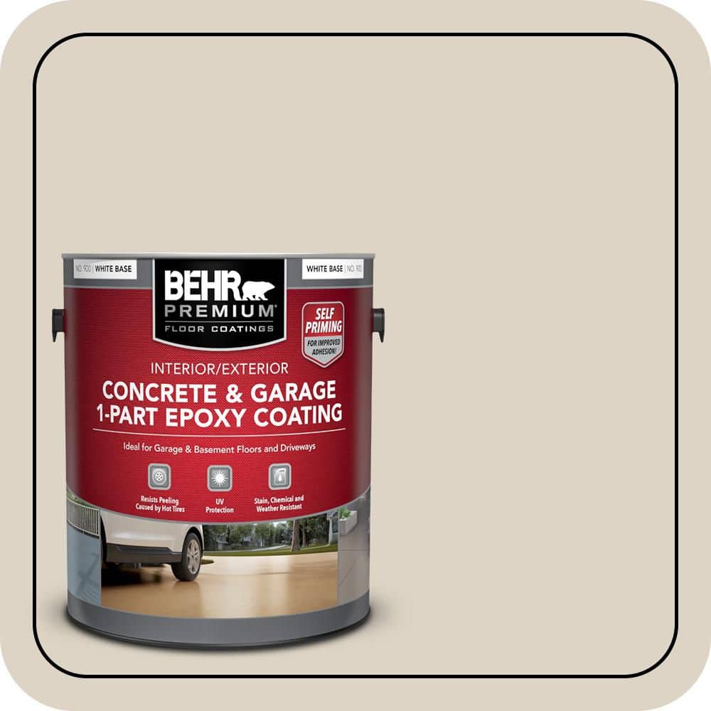 BEHR PREMIUM #730C-2 Self-Priming 1-Part Epoxy Satin Interior/Exterior Concrete and Garage Floor Paint (1)