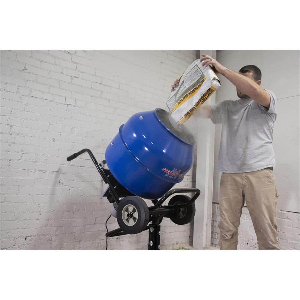 MARSHALLTOWN 3 cu. ft. - 1/2 HP Electric Wheelbarrow Mixer (2)