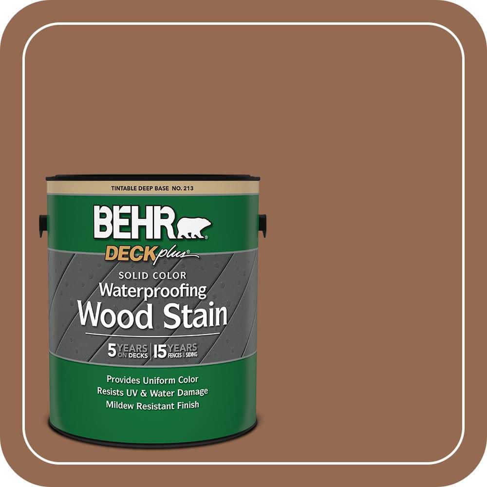 BEHR DECKplus #240F-6 Color Waterproofing Exterior Wood Stain (1)