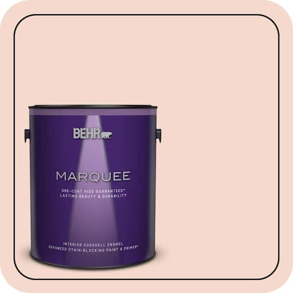 BEHR PREMIUM PLUS #M190-1 Pink Sea Salt Enamel Low Odor & Primer (4)