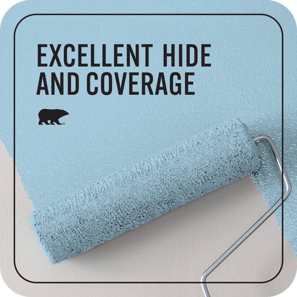 BEHR PREMIUM PLUS #M490-2 Carefree Sky Flat EcoMix Plant-Based & Primer (2)