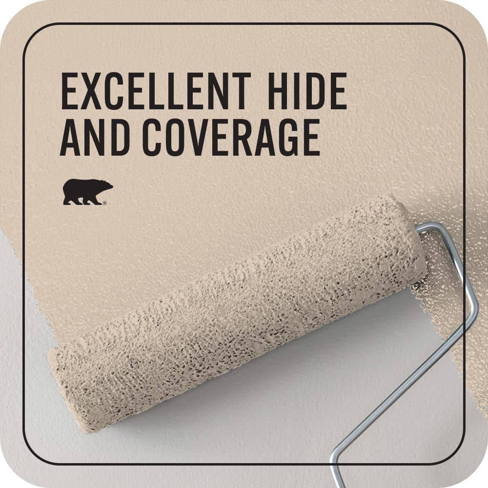 BEHR PREMIUM PLUS #MQ3-09 Loft Light Enamel & Primer Color Sample (4)