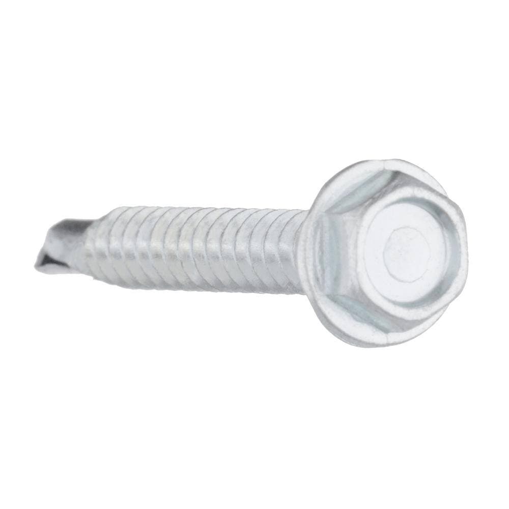 Everbilt #12 x 1-1/2 in. Zinc Plated Hex Head Sheet Metal Screw (2-Pack) (3)