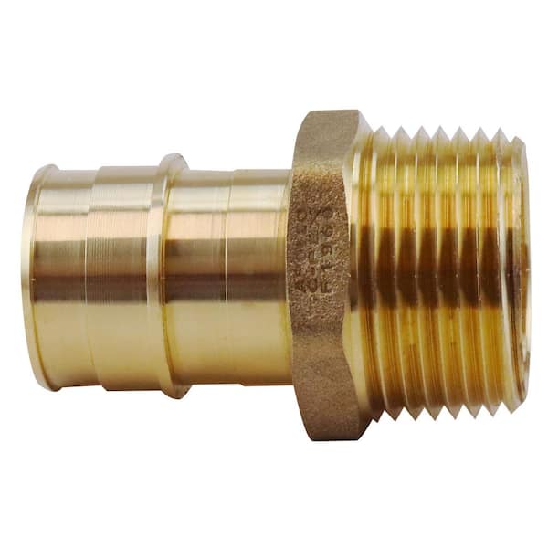 Apollo 1 in. Brass PEX-A Expansion Barb x 1 in. MNPT Male Adapter (2)