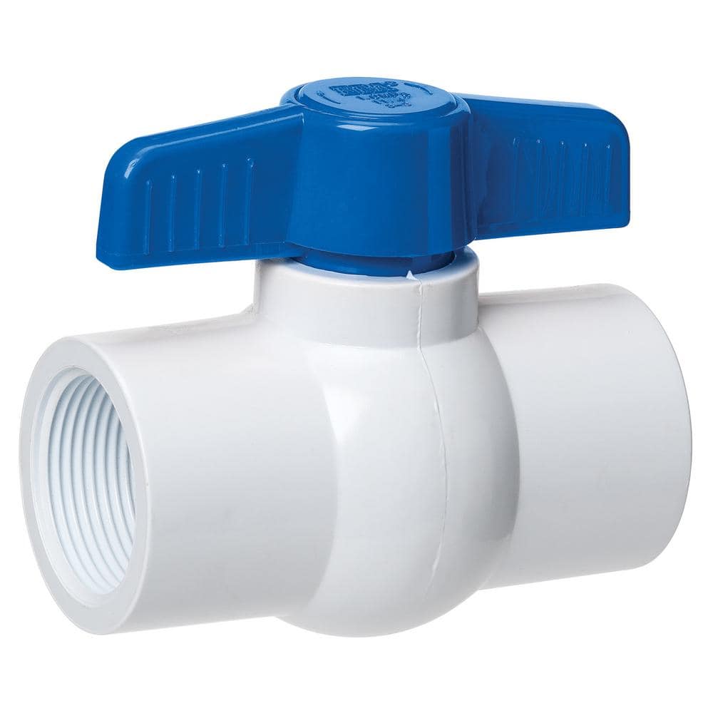 Everbilt 1-1/2 in. FIP x 1-1/2 in. FIP Schedule 40 PVC Ball Valve