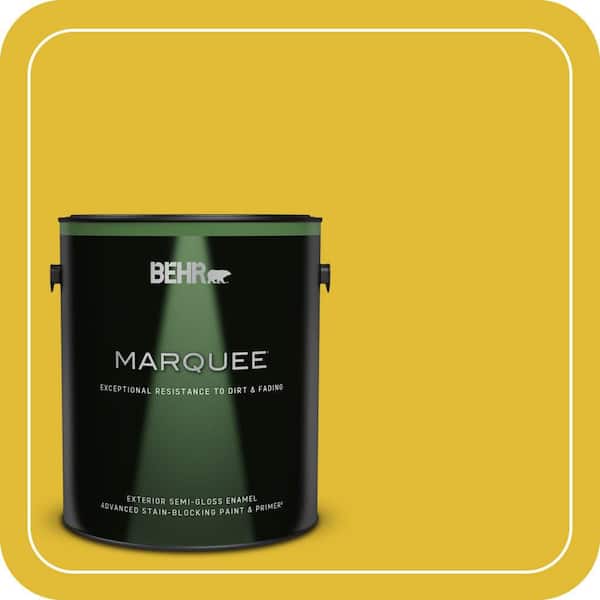 BEHR MARQUEE 1 gal. #P310-7 Solarium Semi-Gloss Enamel Exterior Paint & Primer (2)
