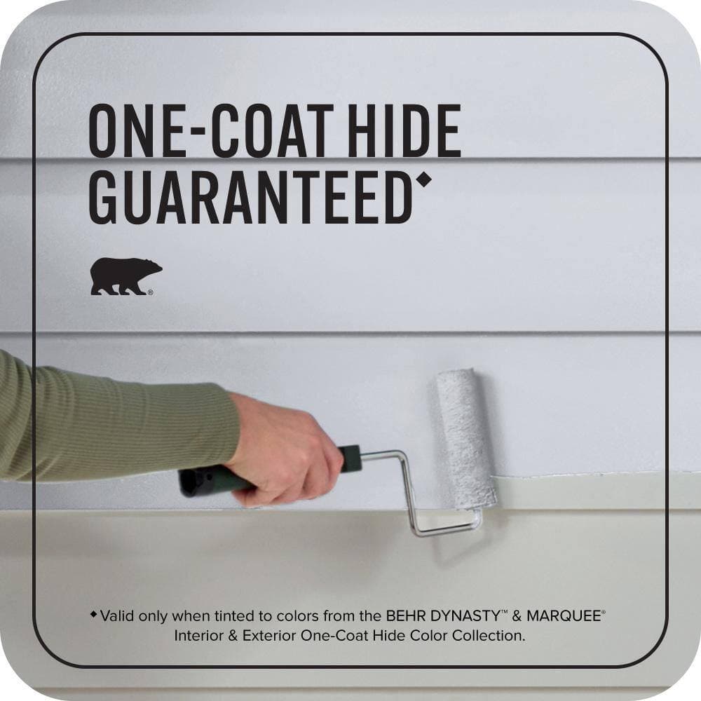 BEHR MARQUEE 1 gal. #S550-1 Blueberry Whip Flat Exterior Paint & Primer (3)