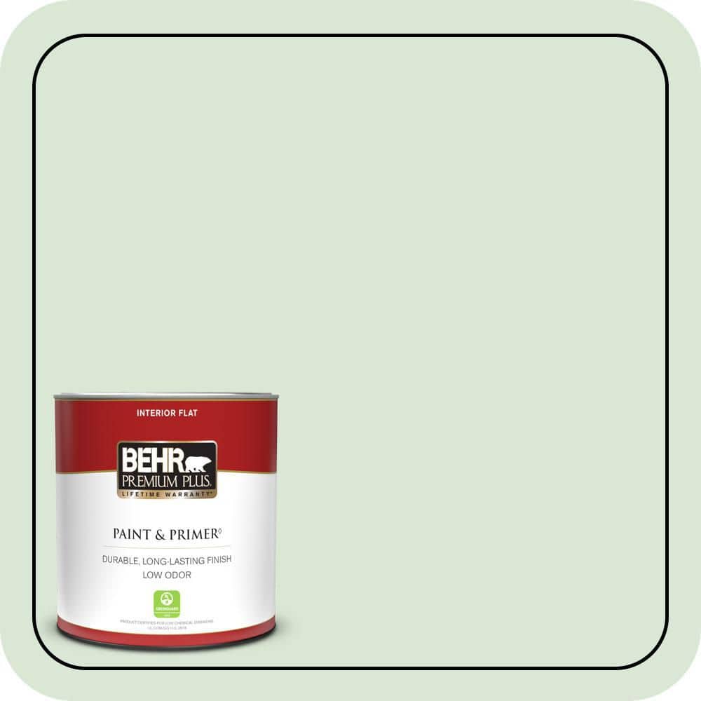 BEHR PREMIUM PLUS #M400-2 Glass Tile Flat Low Odor & Primer (1)