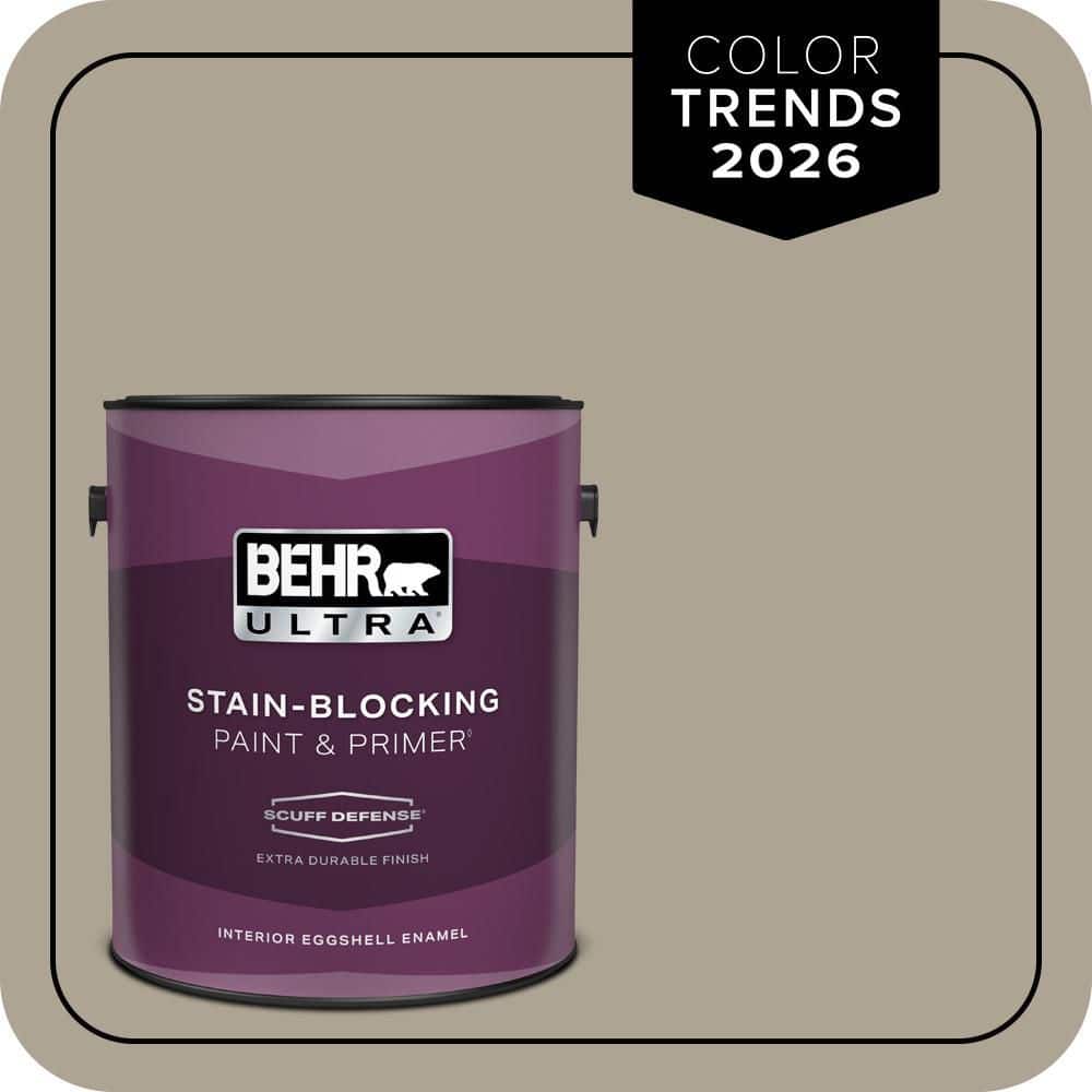 BEHR PREMIUM PLUS Home Decorators Collection #HDC-NT-14 Smoked Tan Enamel Low Odor & Primer (1)