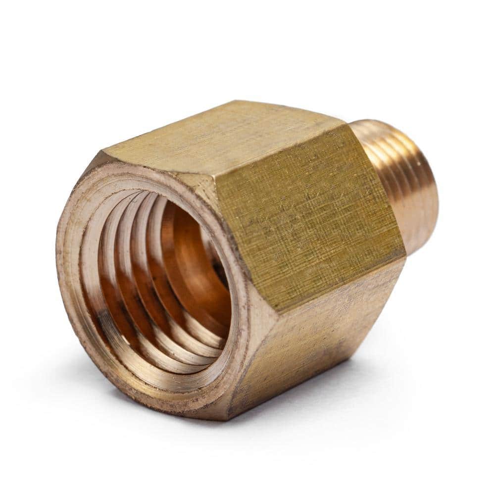 LTWFITTING 1/4 in. FIP 1/8 in. MIP Brass Pipe Adapter Fitting (2)