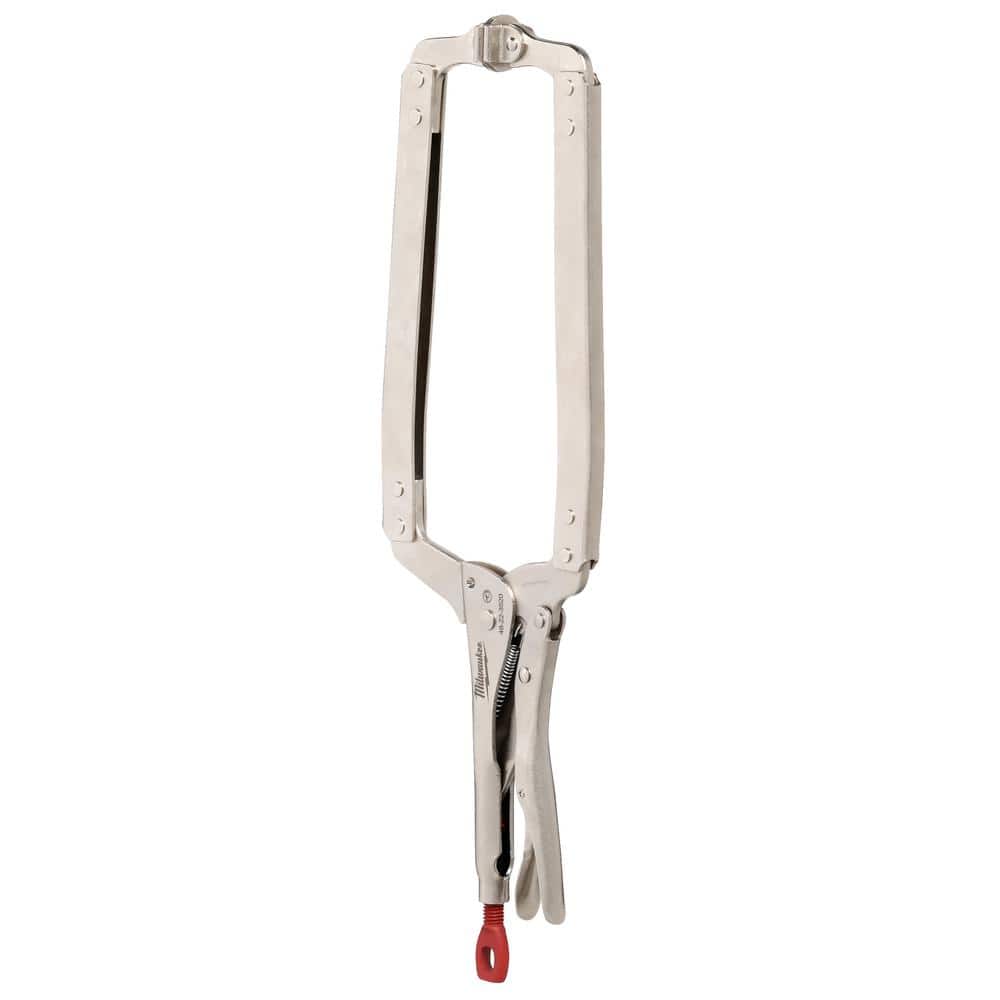 Milwaukee 18 in. Torque Lock Locking C-Clamp with Swivel Jaws (2)