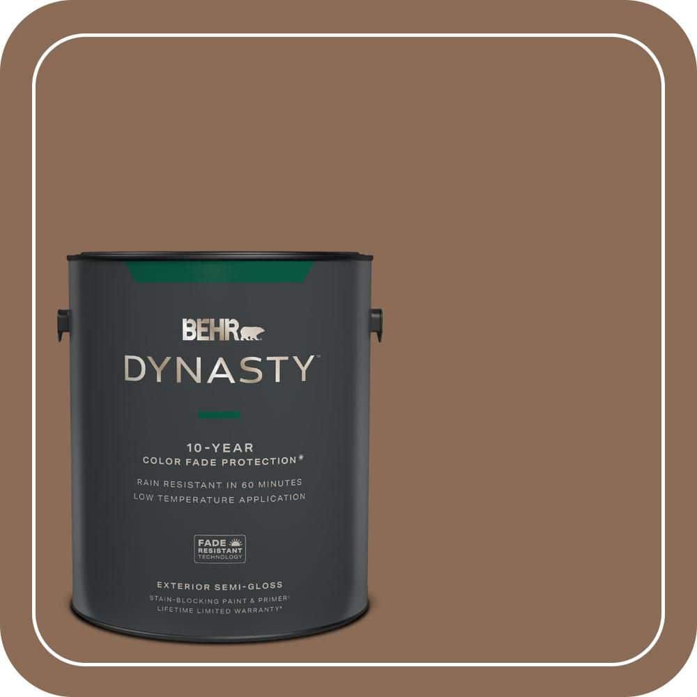 BEHR DYNASTY 1 gal. #MQ2-43 Antiquities Semi-Gloss Exterior Stain-Blocking Paint & Primer