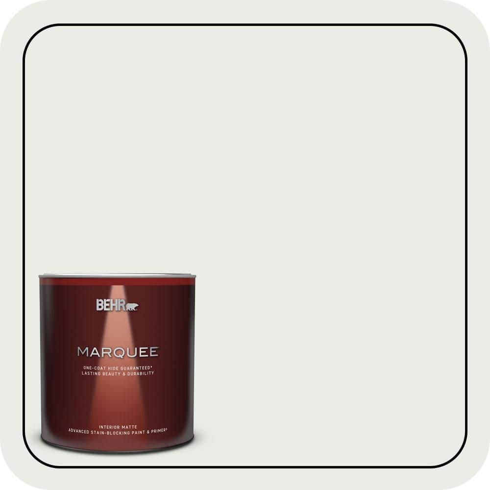 BEHR MARQUEE 1 qt. #PPU25-12 Minimalistic Matte Interior Paint & Primer