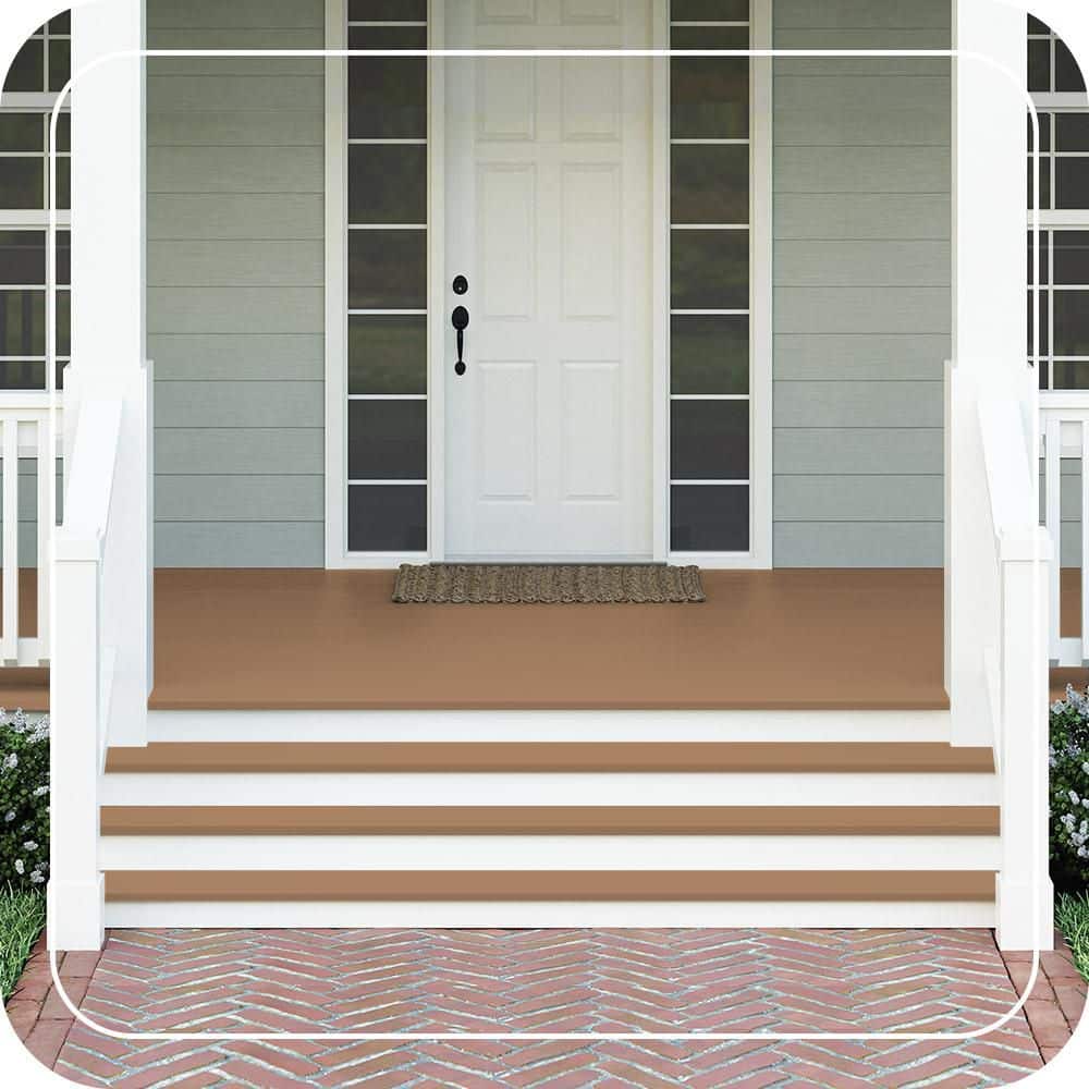 BEHR PREMIUM #PMD-51 Textured Low-Lustre Enamel Interior/Exterior Porch and Patio Anti-Slip Floor Paint (2)