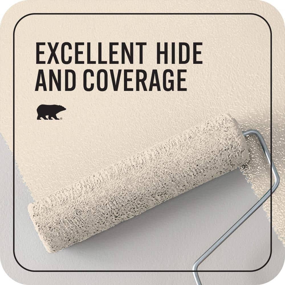 BEHR PREMIUM PLUS #PPU5-11 Delicate Lace Enamel & Primer Color Sample (4)