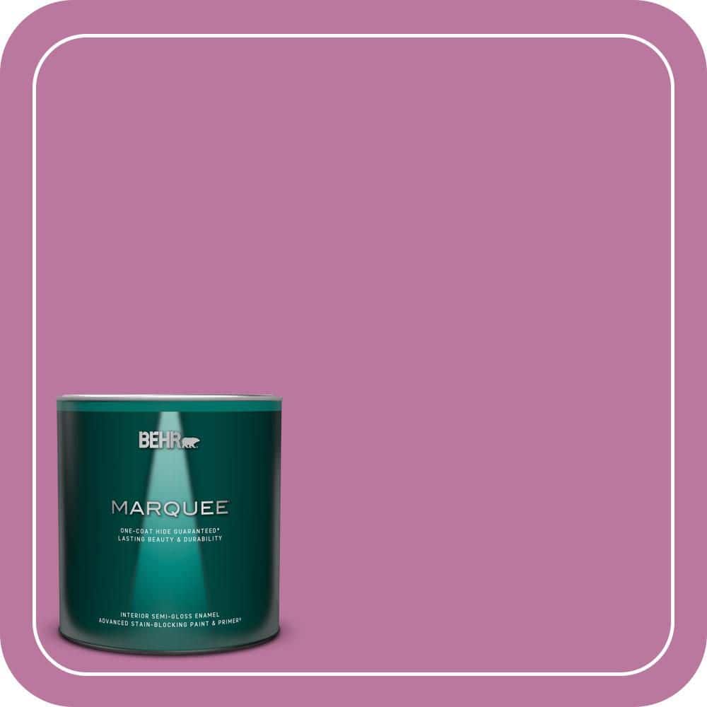 BEHR MARQUEE 1 qt. #690B-5 Valentine Heart Semi-Gloss Enamel Interior Paint & Primer