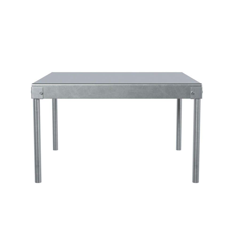JONES STEPHENS 30 in. Galvanized Water Heater Stand, Square (2)