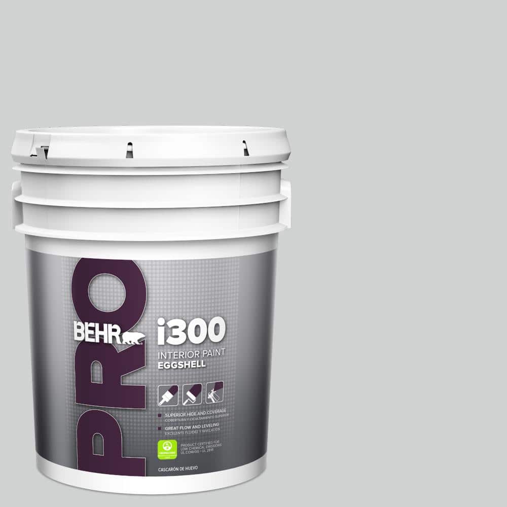 BEHR PRO 5 gal. #N530-2 Double Click Eggshell Interior Paint