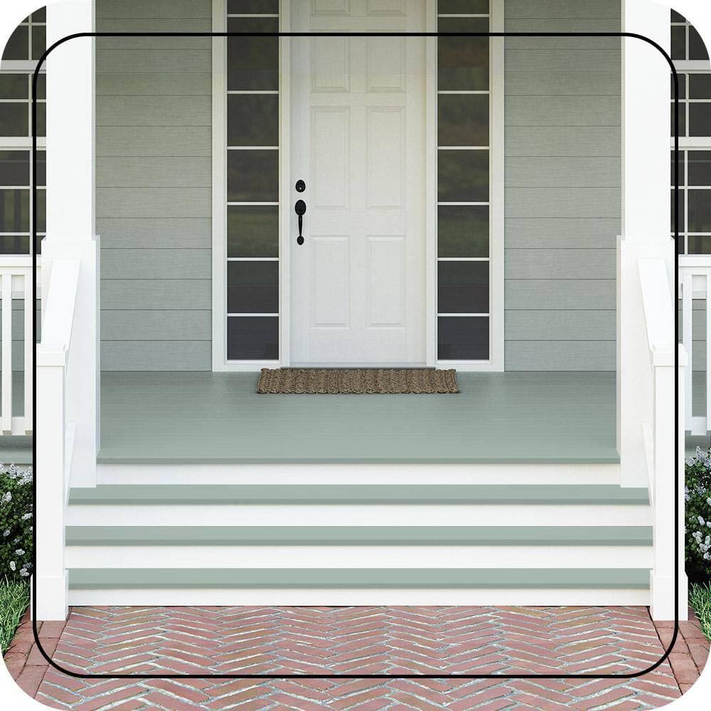 BEHR PREMIUM #BXC-85 Textured Low-Lustre Enamel Interior/Exterior Porch and Patio Anti-Slip Floor Paint (2)
