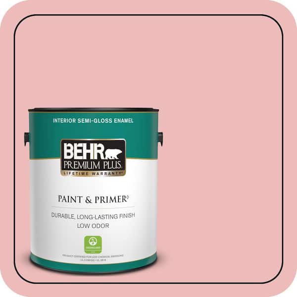 BEHR PREMIUM PLUS #150C-3 Arizona Sunrise Enamel Low Odor & Primer (3)